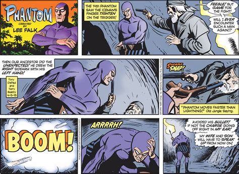 the phantom daily comic strips